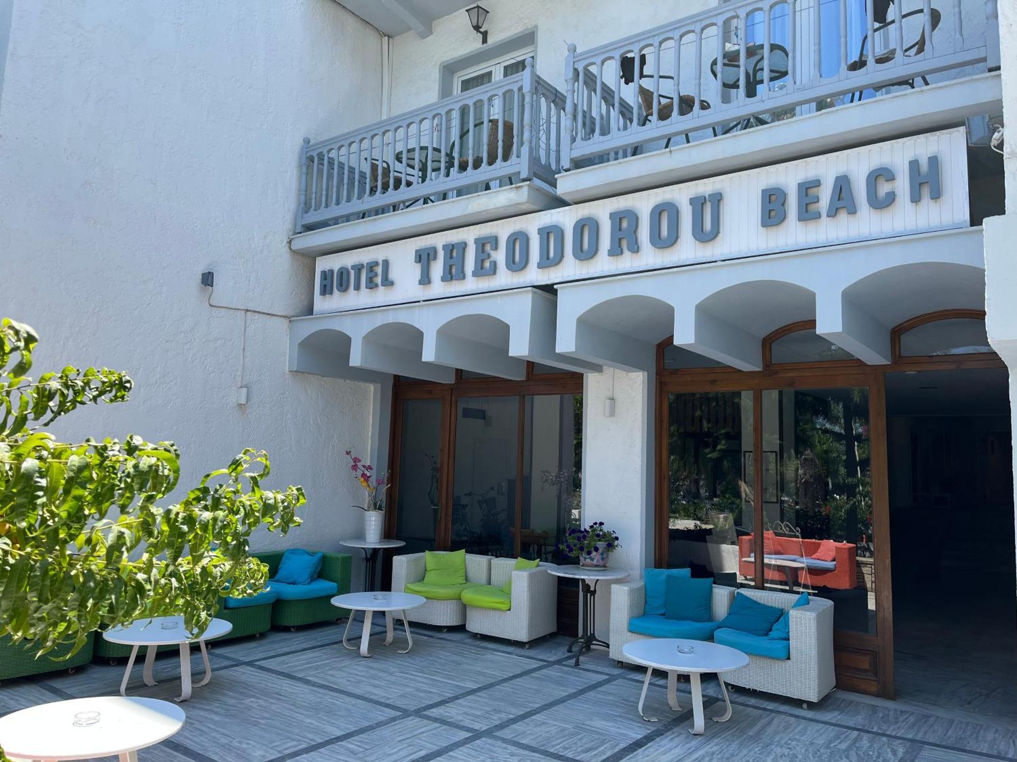 Theodorou Beach Hotel Apartments Psalidi  Ngoại thất bức ảnh