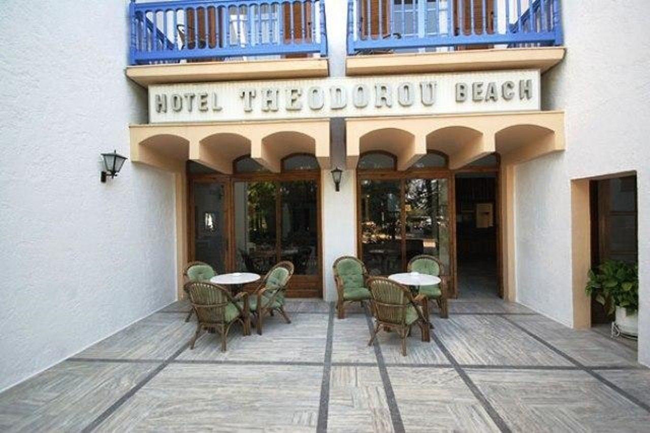 Theodorou Beach Hotel Apartments Psalidi  Ngoại thất bức ảnh